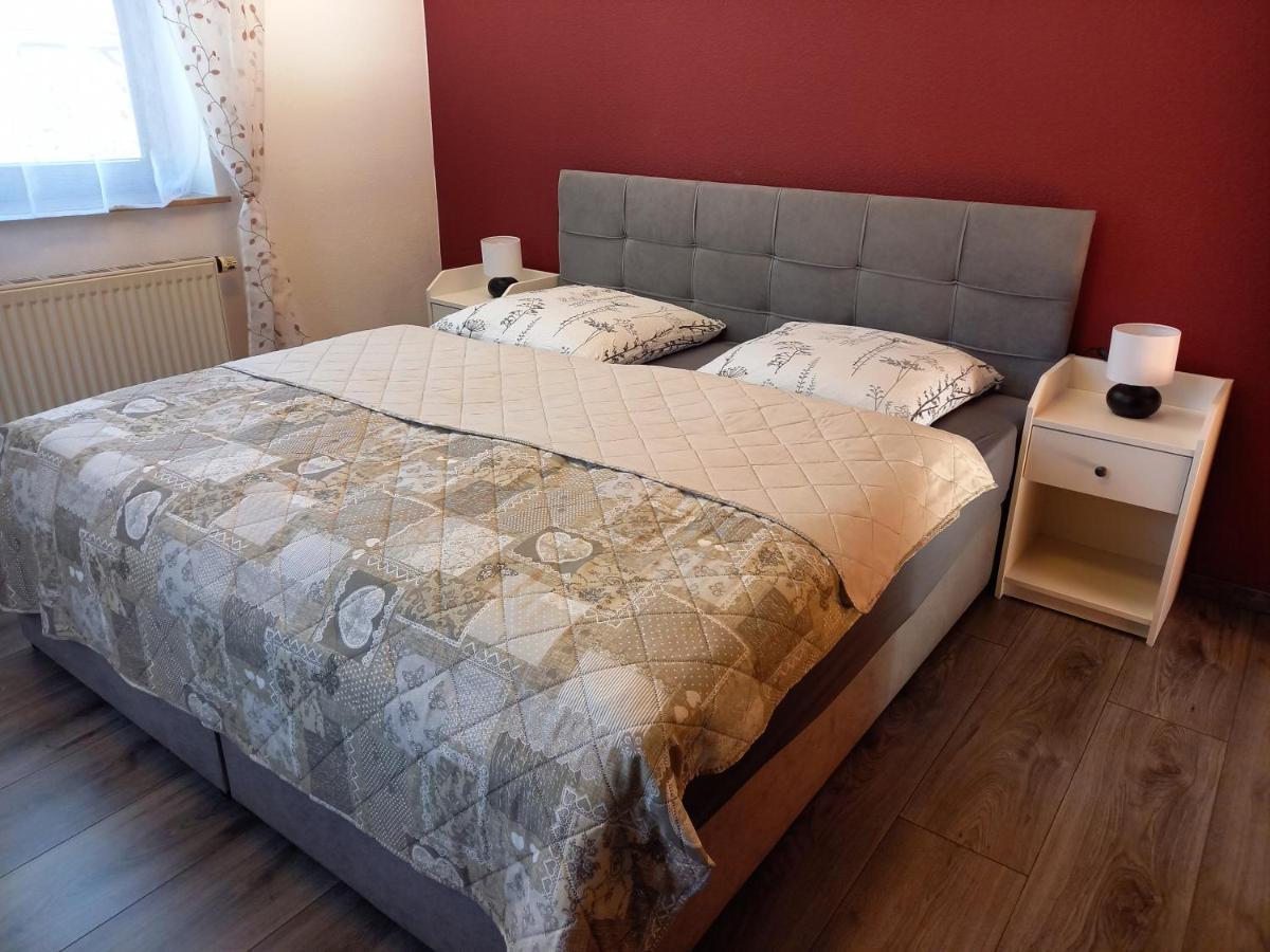Ferienwohnung Schmalkalden Am Radwanderweg Exterior foto