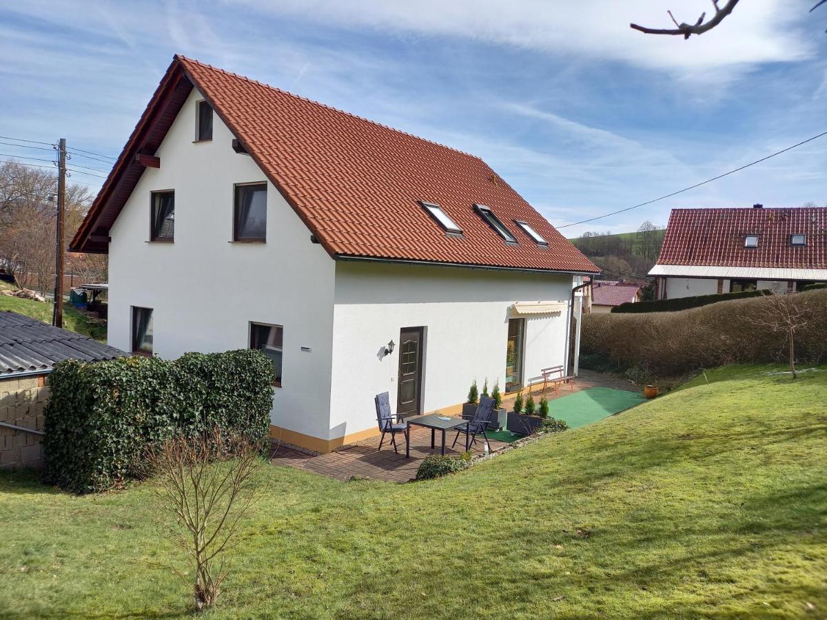 Ferienwohnung Schmalkalden Am Radwanderweg Exterior foto